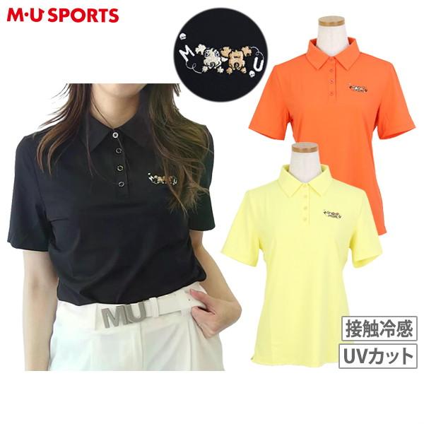 【50％OFFセール】ポロシャツ レディース MUスポーツ エムユー スポーツ M.U SPORTS...