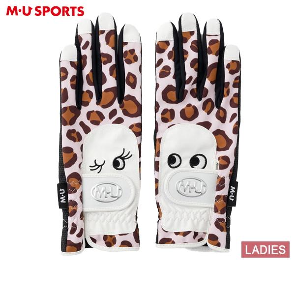 【50％OFFセール】ゴルフグローブ レディース MUスポーツ エムユー スポーツ M.U SPOR...