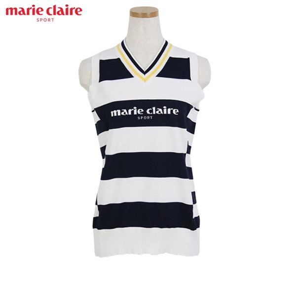 【50％OFFセール】 ニットベスト レディース マリクレール marie claire sport...