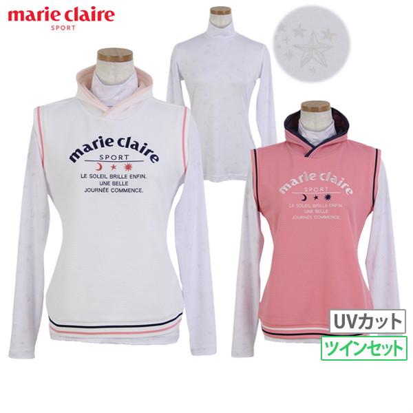 【50％OFFセール】ベスト＆ハイネックインナーシャツ レディース  マリクレール マリ・クレール ...