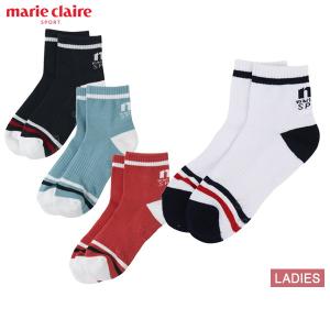 【30％OFFセール】スニーカー丈ソックス レディース マリクレール スポール marie claire sport  ゴルフ 713-932｜t-on