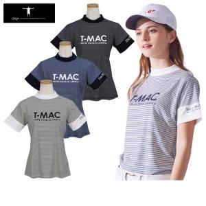 ハイネックシャツ レディース ティーマック T-MAC 2024 春夏 新作 ゴルフウェア 7424172219｜t-on