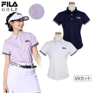 ポロシャツ レディース フィラ フィラゴルフ FILA GOLF 2024 春夏 新作 ゴルフウェア 754-601-2｜t-on ゴルフウェア