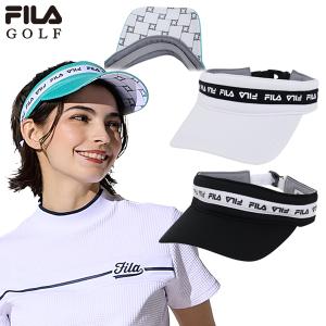 サンバイザー レディース フィラ フィラゴルフ FILA GOLF 2024 春夏 新作 ゴルフ 754-920｜t-on