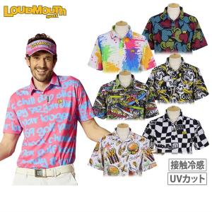 ポロシャツ メンズ ラウドマウス ゴルフ LOUDMOUTH GOLF 日本正規品 2024 春夏 新作 ゴルフウェア 764-602