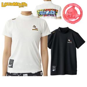 ハイネックシャツ レディース ラウドマウス ゴルフ LOUDMOUTH GOLF 日本正規品 日本規格 2024 春夏 新作 ゴルフウェア 764-662｜t-on