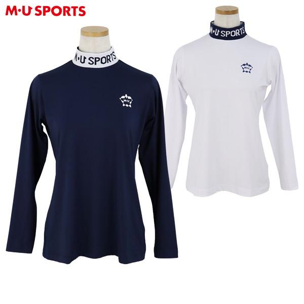 ハイネックシャツ レディース MUスポーツ エムユー スポーツ M.U SPORTS MUSPORT...