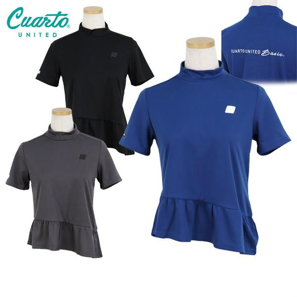 【50％OFFセール】ハイネックシャツ レディース クアルトユナイテッド ベーシック  CUARTO...