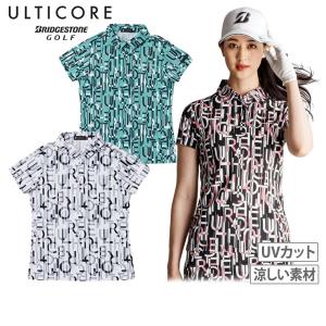 ポロシャツ レディース アルティコア ブリヂストン ゴルフ ULTICORE BRIDGESTONE GOLF 2024 春夏 新作 ゴルフウェア abl07a｜t-on