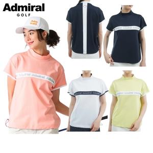 サイズ：48 ADMIRAL アドミラル ×NICOLE CLUB 半袖ポロシャツ  ブラック系 [240101384171] ゴルフウェア メンズ ストスト サイズ：48 ADMIRAL アドミラル ×NICOLE CLUB 半袖ポロシャツ