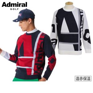 【30％OFFセール】セーター メンズ アドミラルゴルフ Admiral Golf 日本正規品  ゴルフウェア adma367｜t-on