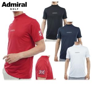 ハイネックシャツ メンズ アドミラルゴルフ Admiral Golf 日本正規品 2024 春夏 新作 ゴルフウェア adma416｜t-on