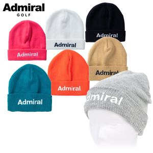 【30％OFFセール】ニット帽 メンズ レディース アドミラルゴルフ Admiral Golf 日本正規品  ゴルフ admb2f56｜t-on