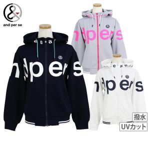 サイズ：LL AND PER SE アンパスィ  半袖ポロシャツ 総柄 ネイビー系 [240101378463] ゴルフウェア レディース ストスト and per se (アンパシィ) ゴルフウェア(トップス) メンズ SIZE