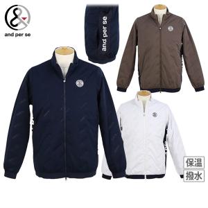 and per se パーカー メンズ アンパスィ 2025 秋冬 新作 ゴルフウェア