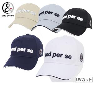 キャップ メンズ レディース アンパスィ and per se 2022 春夏 新作 ゴルフ aua0004