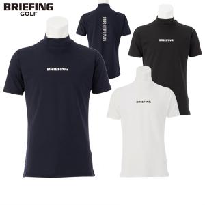 ハイネックシャツ メンズ ブリーフィング ゴルフ BRIEFING GOLF 2024 春夏 新作 ゴルフウェア bbg241m05｜t-on ゴルフウェア