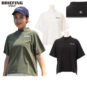 BRIEFING（ブリーフィング） （レディース）モックネック ゴルフ 半袖