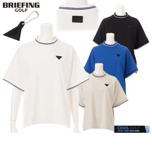 ブリーフィングゴルフ レディースハイネック半袖サイズxs ブリーフィングゴルフ(BRIEFING GOLF) モックネック