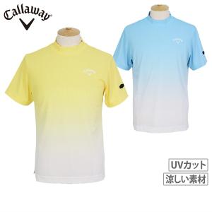 ハイネックシャツ メンズ キャロウェイ アパレル キャロウェイ ゴルフ Callaway APPAREL 2024 春夏 新作 ゴルフウェア c24134127｜t-on