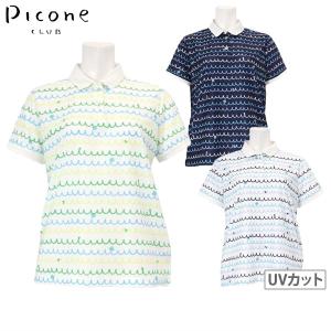 新品】PICONE CLUB ピッコーネクラブ 半袖ポロシャツ ブラック系