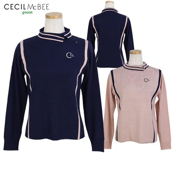 【50％OFFセール】セーター レディース CECIL McBEE green セシルマクビー グリ...