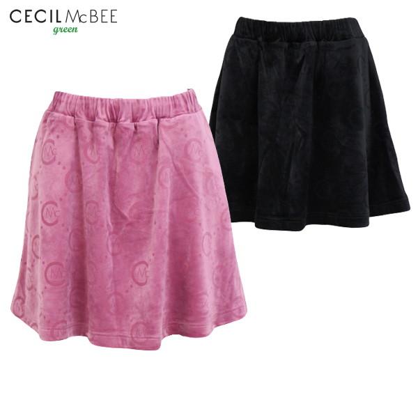 【50％OFFセール】フレアスカート レディース セシルマクビー グリーン CECIL McBEE ...
