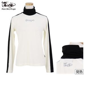 【大感謝祭P10倍】【送料無料】ハイネックシャツ レディース ダンスウィズドラゴン ダンス ウィズ ドラゴン DANCE WITH DRAGON DWD 2025 秋冬 新作 ゴルフウェア d2-180114 大感謝祭P10倍】 ハイネックシャツ レディース ダンスウィズドラゴン