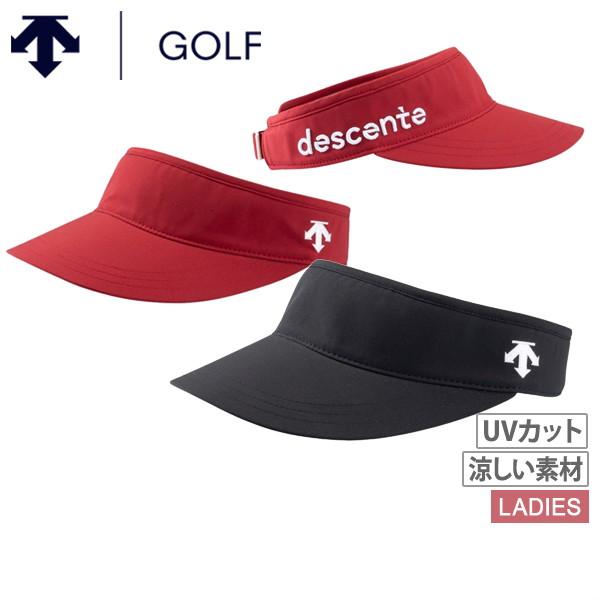 サンバイザー レディース デサントゴルフ DESCENTE GOLF 2024 春夏 新作 ゴルフ ...