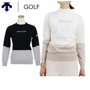 セーター レディース デサントゴルフ デサント DESCENTE GOLF 2024 春夏 新作 ゴルフウェア dgwxjl00｜t-on