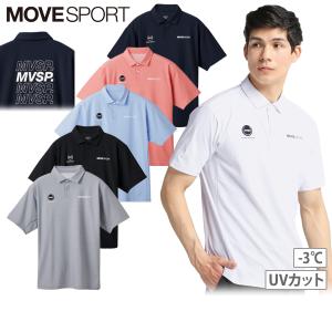 ポロシャツ メンズ ムーブスポーツ MOVESPORT 2024 春夏 新作 ゴルフウェア dmmxja70｜t-on