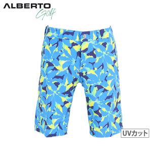 サイズ：52 O アルベルト  ナイロンストレッチパンツ 千鳥柄 グレー系 [240101426178] ゴルフウェア メンズ ストスト ALBERTO アルベルト ナイロンストレッチパンツ 千鳥柄 グレー系