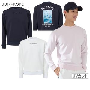 JUN&ROPE ジュン アンド ロペ ニットセーター グレー系 L ゴルフウェア