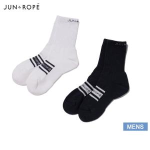 ソックス メンズ ジュン＆ロペ JUN＆ROPE 2024 春夏 新作 ゴルフ ejr14010｜t-on