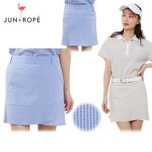 サイズ：L JUN&ROPE ジュン アンド ロペ ERM-3705 半袖ポロシャツ  ホワイト系 [240101345395] ゴルフウェア レディース ストスト 新品】JUN&ROPE ジュン アンド ロペ ERM-3705 半袖ポロシャツ