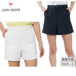 ショートパンツ レディース ジュン＆ロペ JUN＆ROPE 2024 春夏 新作 ゴルフウェア ers24100｜t-on