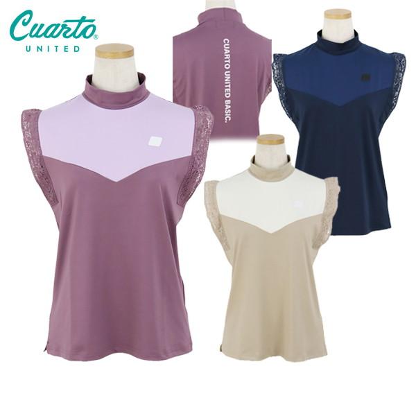 【50％OFFセール】ハイネックシャツ レディース クアルトユナイテッド  ゴルフウェア g0030...
