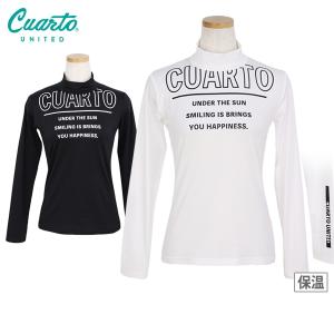 【30％OFFセール】ハイネックシャツ レディース クアルトユナイテッド Cuarto UNITED  ゴルフウェア k6016｜t-on