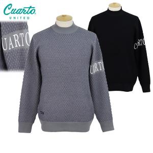 【30％OFFセール】セーター メンズ クアルトユナイテッド ベーシック CUARTO UNITED BASIC  ゴルフウェア m3478men-b｜t-on