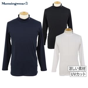 ハイネックシャツ メンズ マンシングウェア Munsingwear 2024 春夏 新作 ゴルフウェア mgmxjm01｜t-on ゴルフウェア