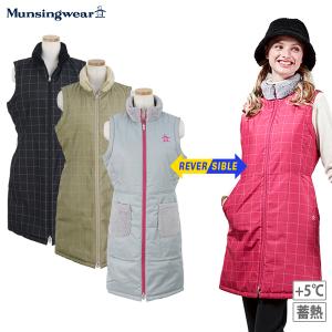 ベスト レディース マンシングウェア Munsingwear 2022 秋冬 新作 ゴルフウェア mgwujk51