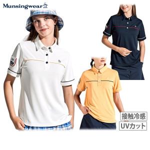 ポロシャツ レディース マンシングウェア Munsingwear 2024 春夏 新作 ゴルフウェア mgwxja04｜t-on