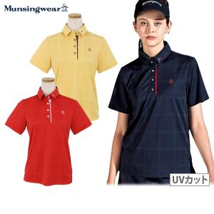 ポロシャツ レディース マンシングウェア Munsingwear 2024 春夏 新作 ゴルフウェア mgwxja05｜t-on