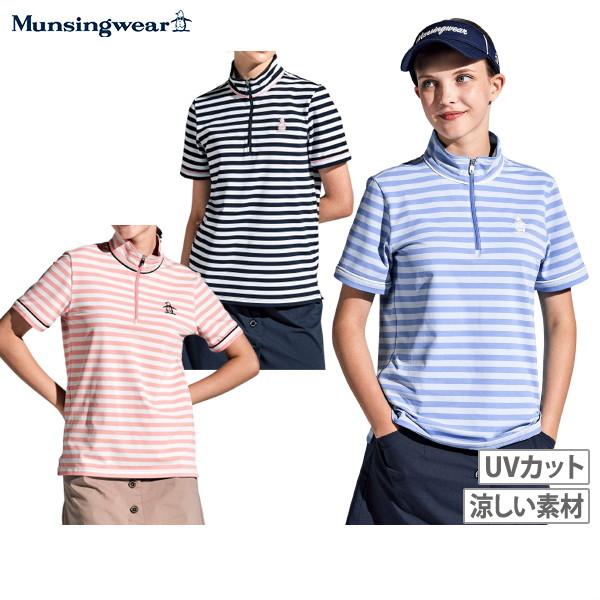 ポロシャツ レディース マンシングウェア Munsingwear 2024 春夏 新作 ゴルフウェア...
