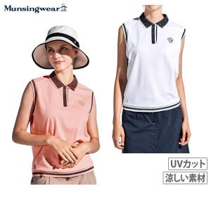ポロシャツ レディース マンシングウェア Munsingwear 2024 春夏 新作 ゴルフウェア mgwxja10