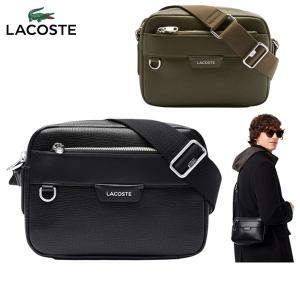 ラコステ クラシック スリムフラップ サッチェルバッグ ミニショルダー LACOSTE ラコステ メンズ クラシック スリムフラップ サッチェル