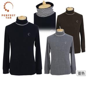 【50％OFFセール】ハイネックシャツ メンズ パーフェクトタン PERFECT TAN  ゴルフウェア pt1-fw-c004｜t-on