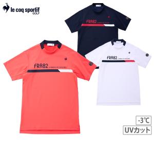 ハイネックシャツ メンズ ルコックスポルティフ ゴルフ le coq sportif GOLF 2024 春夏 新作 ゴルフウェア qgmxja01｜t-on