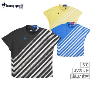 ハイネックシャツ レディース ルコックスポルティフ ゴルフ le coq sportif GOLF 2024 春夏 新作 ゴルフウェア qgwxja08｜t-on