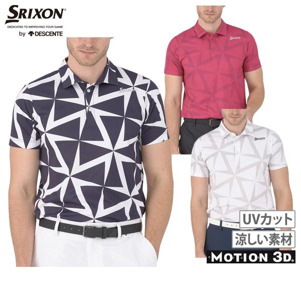 ポロシャツ メンズ スリクソンbyデサント SRIXON by DESCENTE 2024 春夏 新...